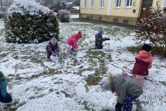 První sněhová nadílka